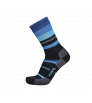 Point6 Mixed Stripe Medium Crew Socks
